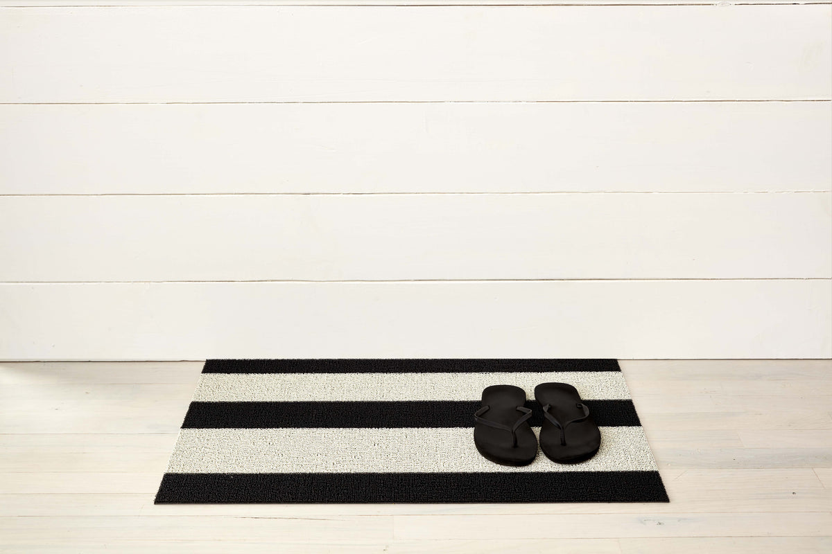 Bold Stripe Shag Doormat