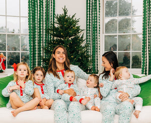 North Pole Christmas Women's Button Front Pajama Set