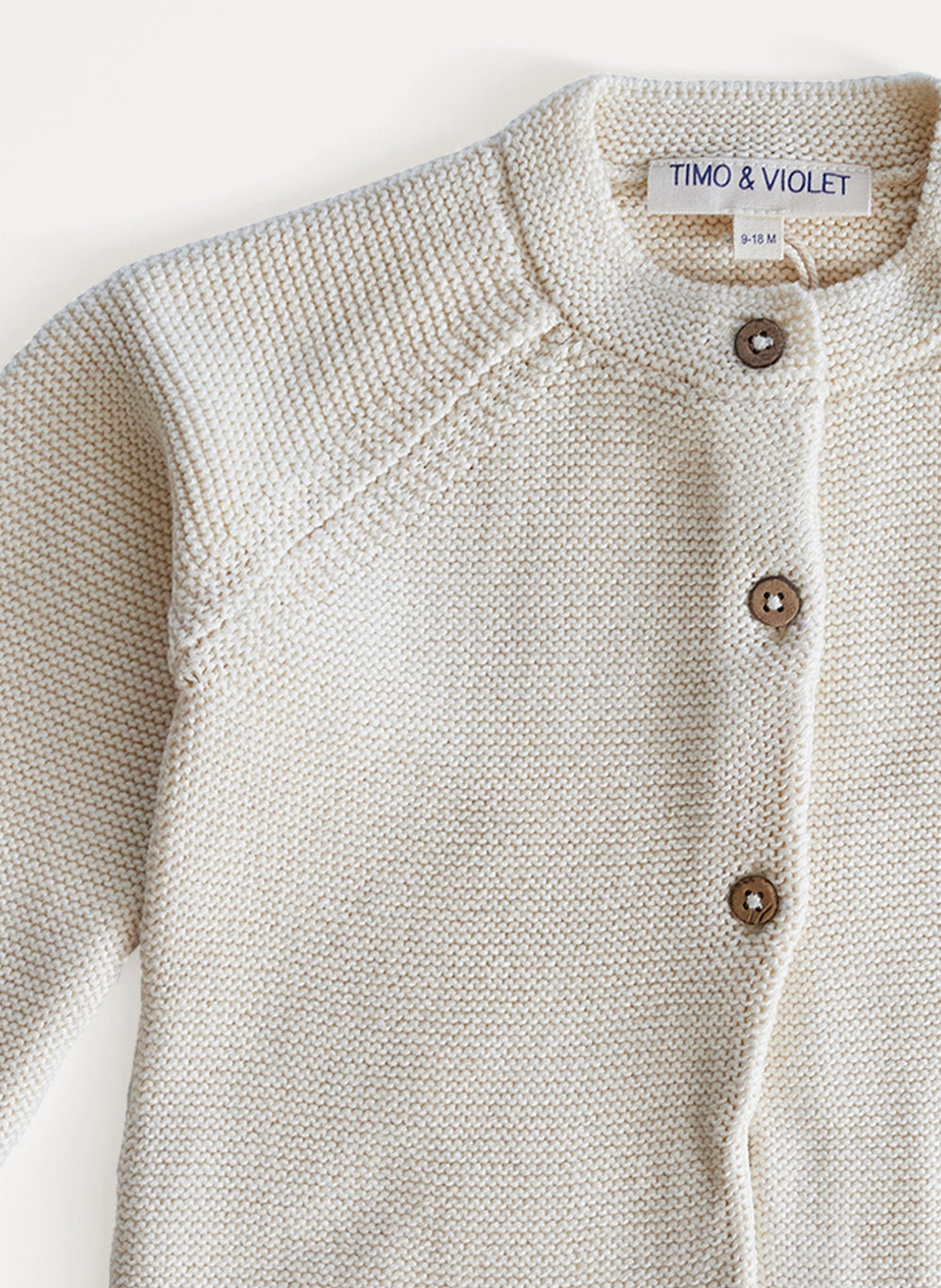 Ivory Knit Cardigan