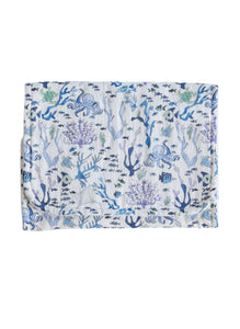 Coral Reef Burp Cloth