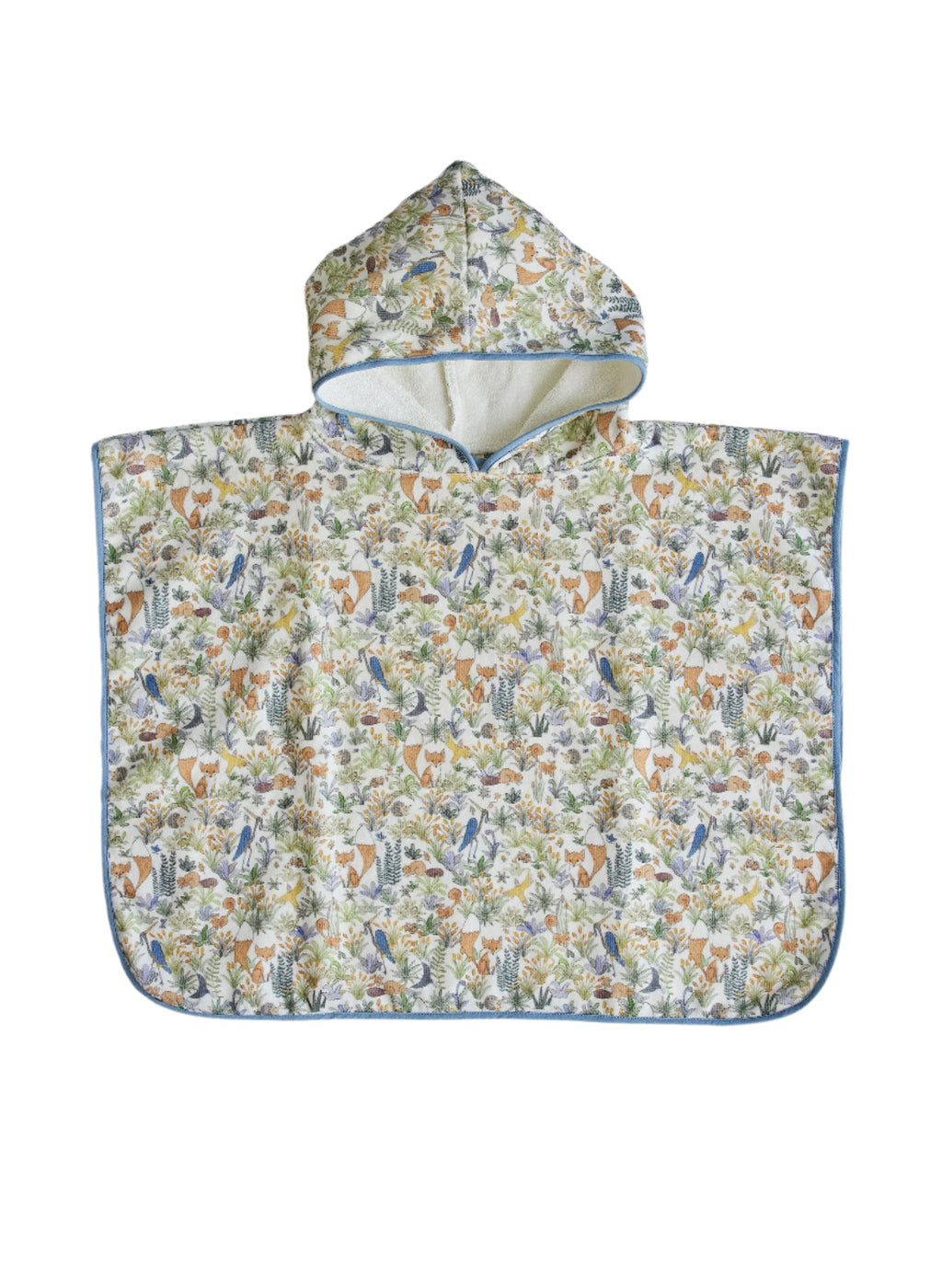 Foxy Forest Swim Poncho