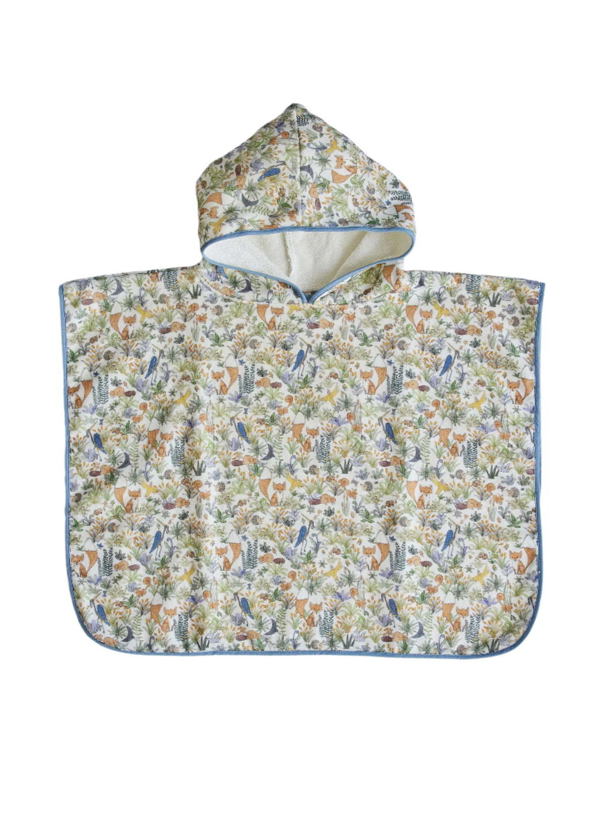 Foxy Forest Swim Poncho