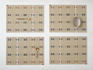 Sampler Placemat in Wheat