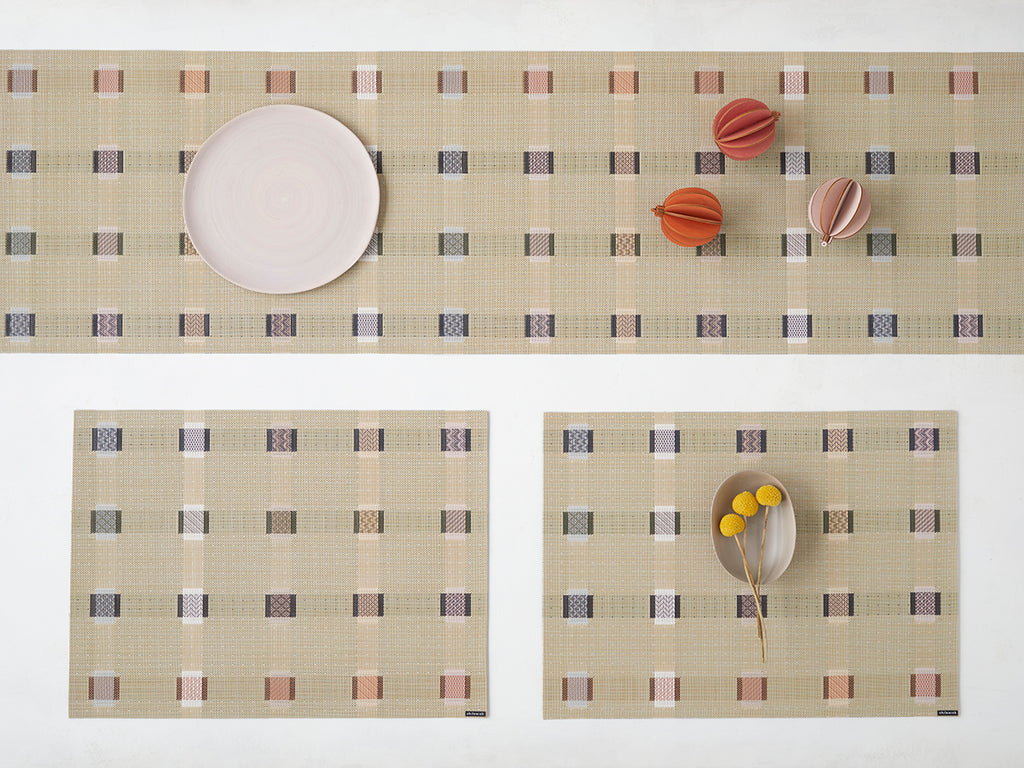 Sampler Placemat in Wheat