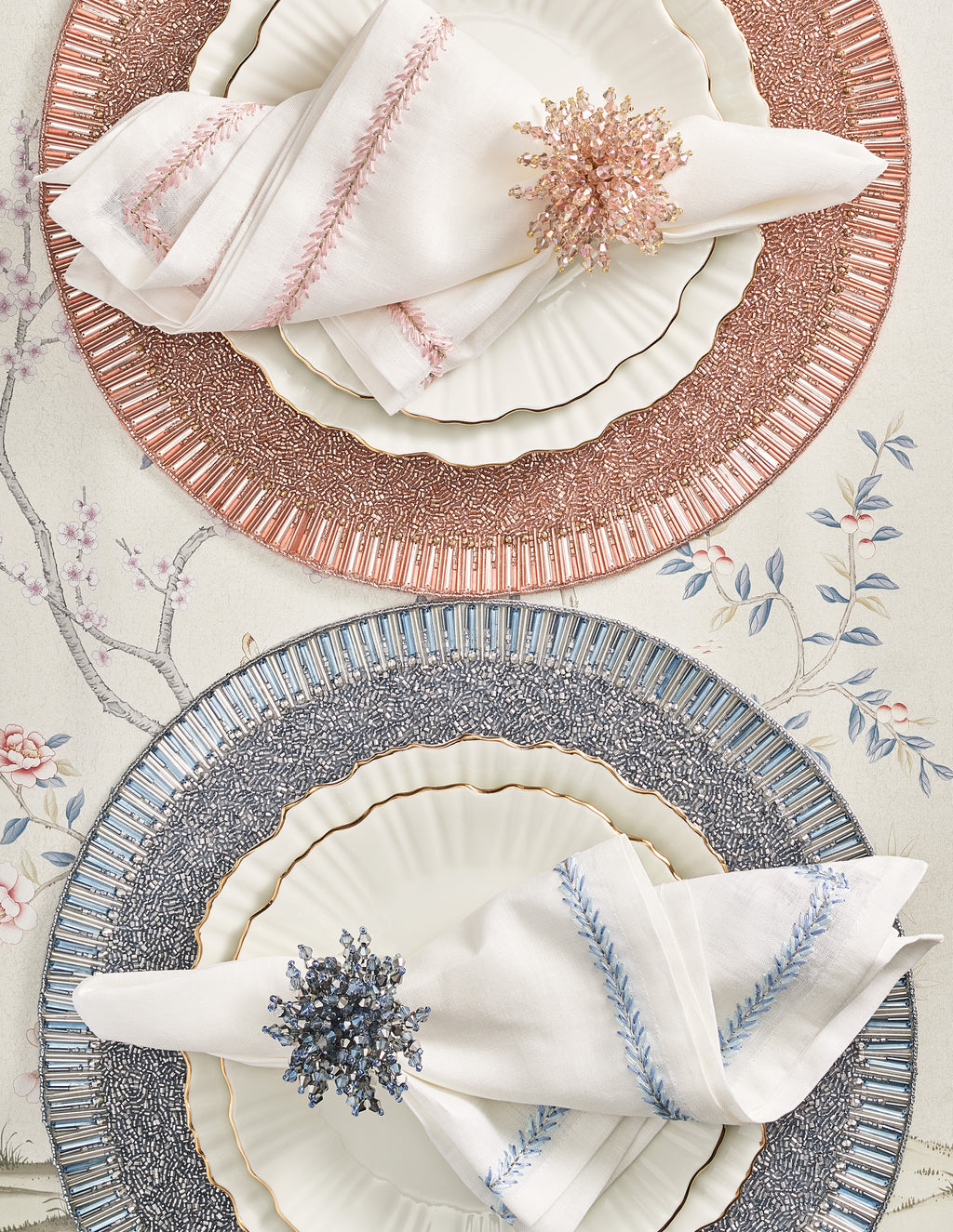 Brilliant Napkin Rings, Set of 4