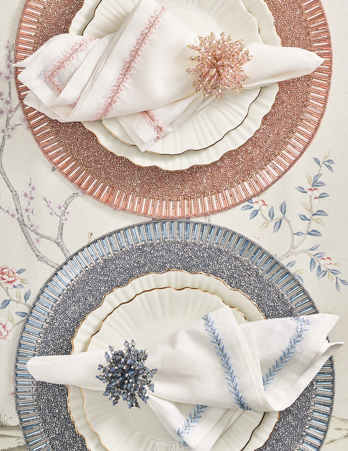 Brilliant Napkin Rings, Set of 4