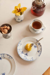 Blue Elements Teacup & Saucer 8.75 Oz