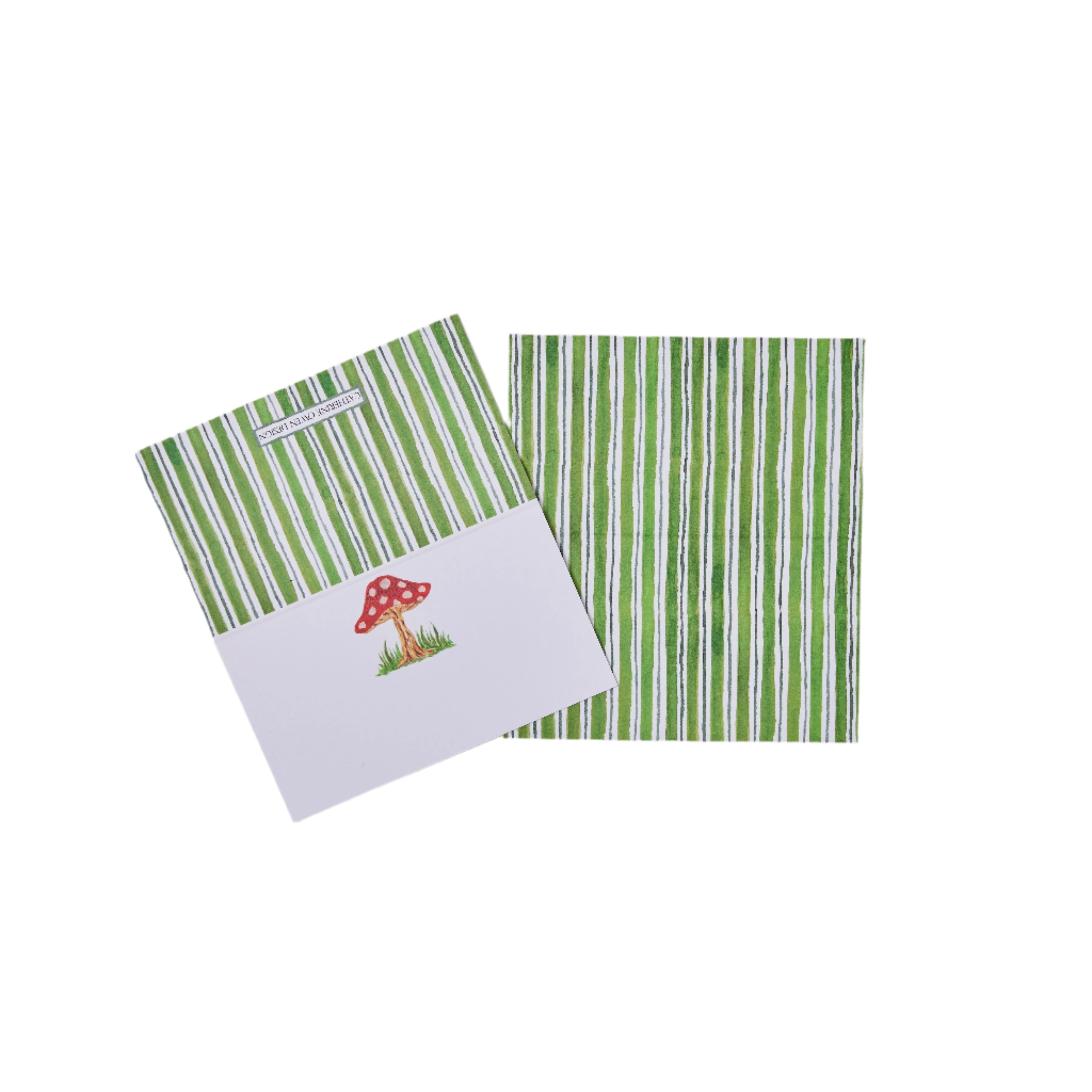 Mushroom Place Cards, Set of 12