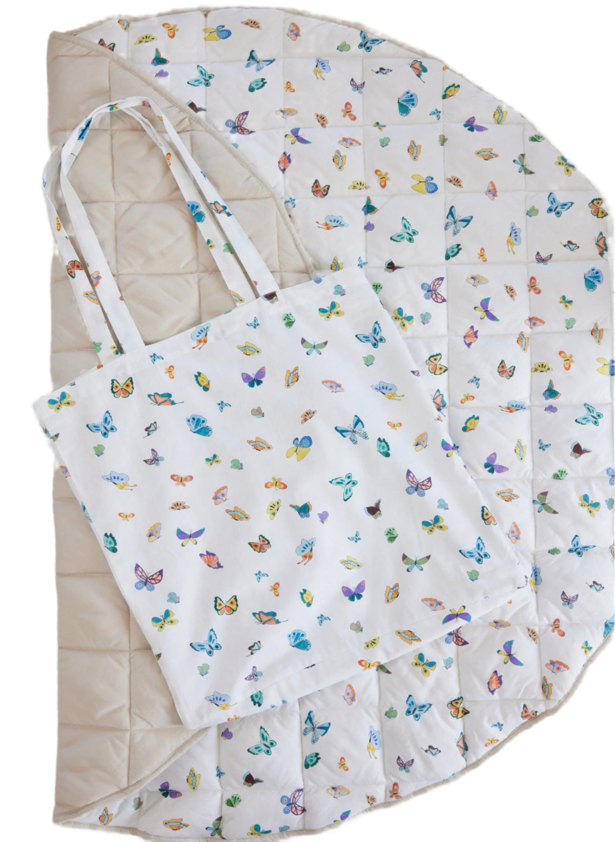 Madame Butterfly Play Mat and Tote