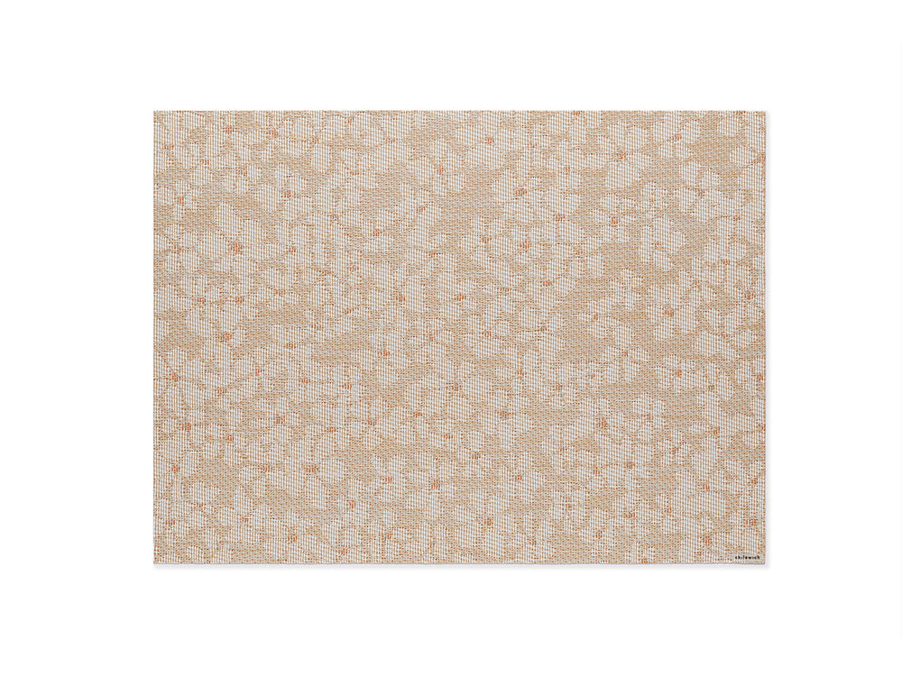 Flora Placemat in Almond