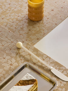 Flora Placemat in Almond