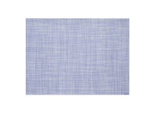 Mini Basketweave Rectangluar Placemat in Periwinkle