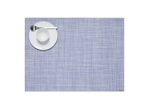 Mini Basketweave Rectangluar Placemat in Periwinkle