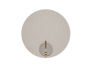 Dune Round Placemat in Canvas