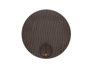 Dune Round Placemat in Raisin