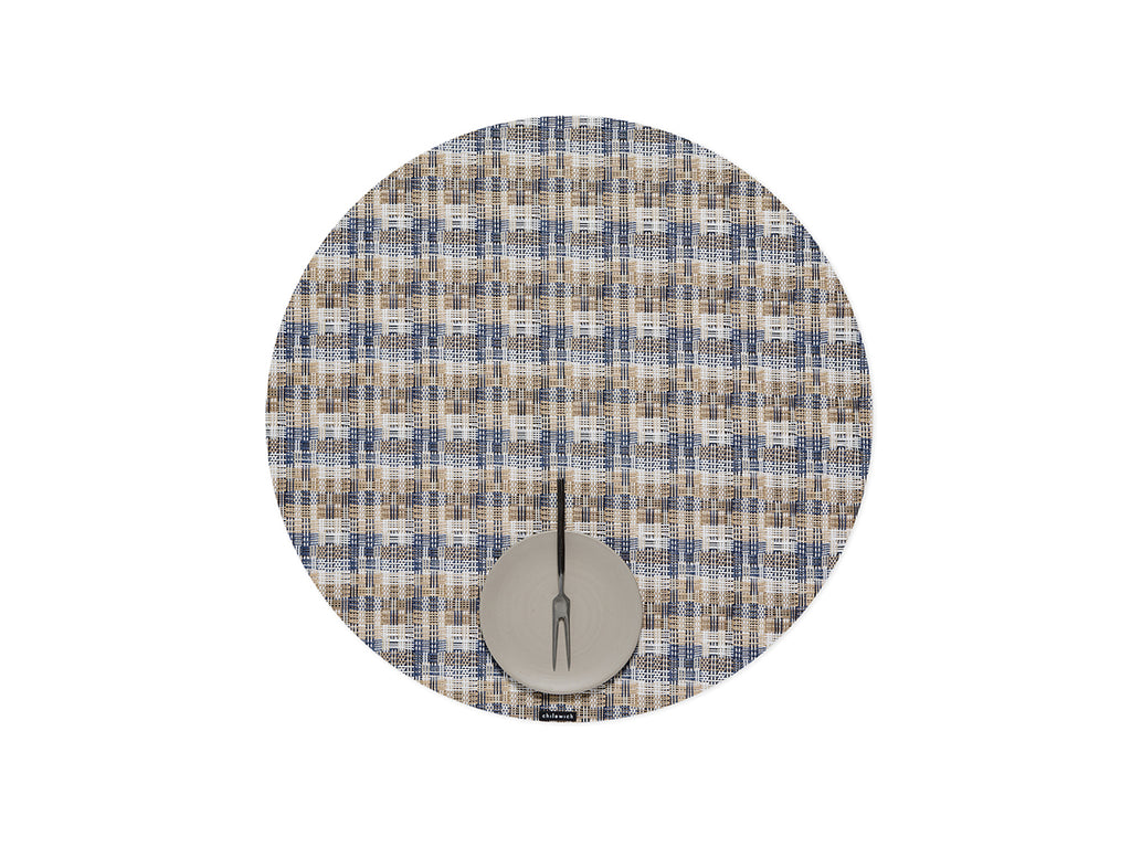 Fable Round Placemat in Coast