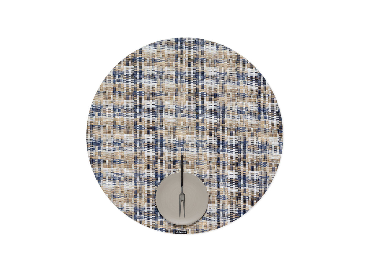 Fable Round Placemat in Coast