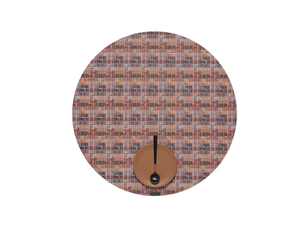 Fable Round Placemat in Sorbet
