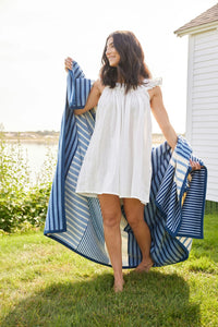 Shoreline Stripe Blanket