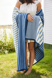 Shoreline Stripe Blanket