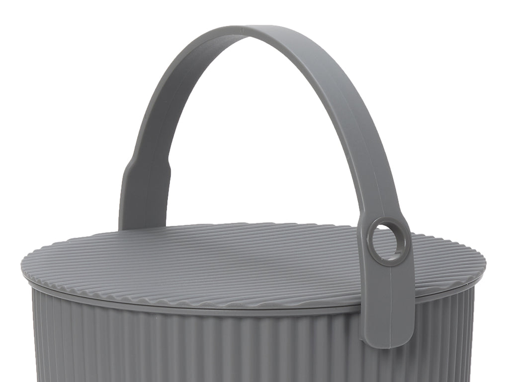 Hachiman Bucket Large in New Grey