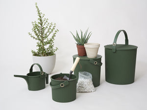 Hachiman Bucket Large in Garden Green