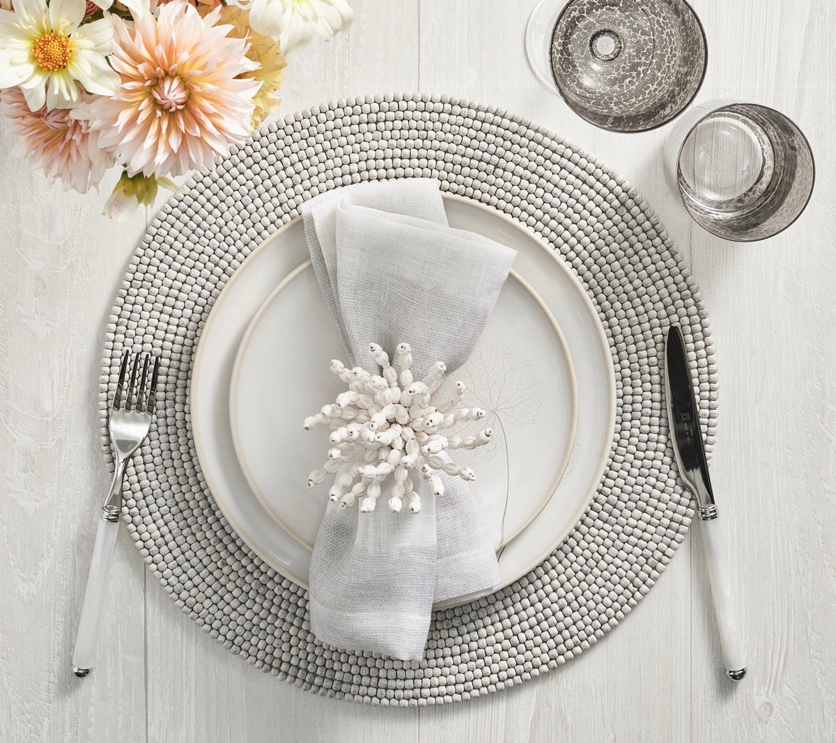 Driftwood Placemat in Gray, Set of 4