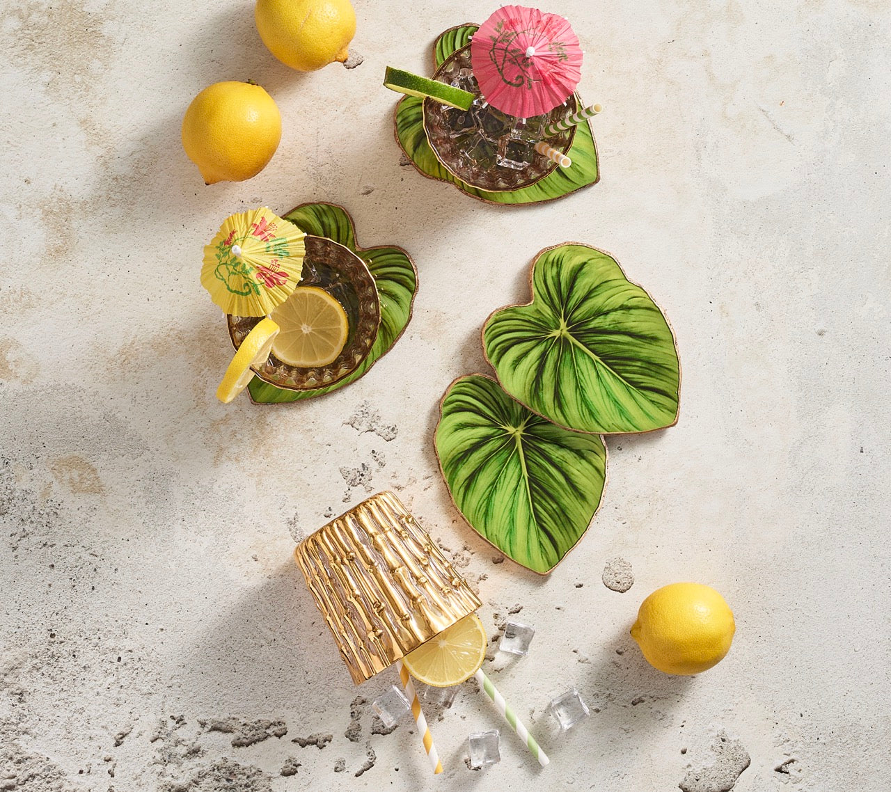 Kim Seybert Tropicana Coasters - Thumbnail 2