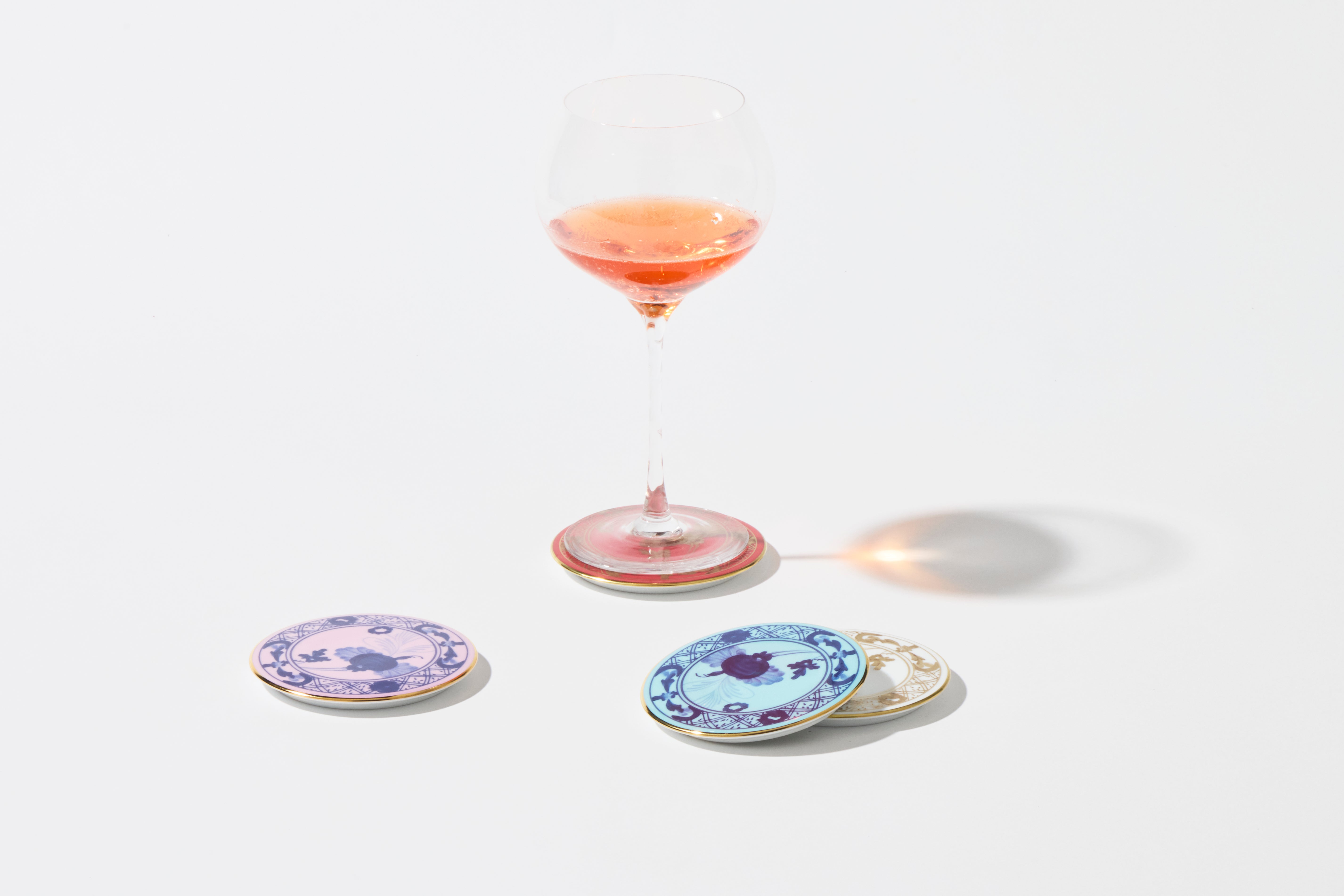 Coasters in Oriente Italiano Mix, Set of 4