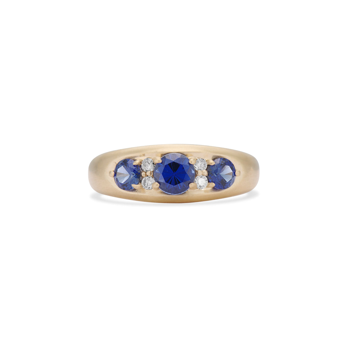 Paloma Sapphire and Diamond Ring