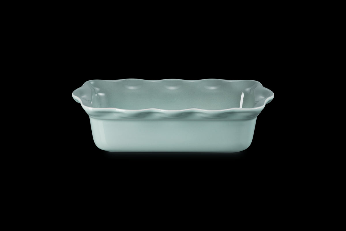 Heritage Fluted Loaf Pan in Sea Salt