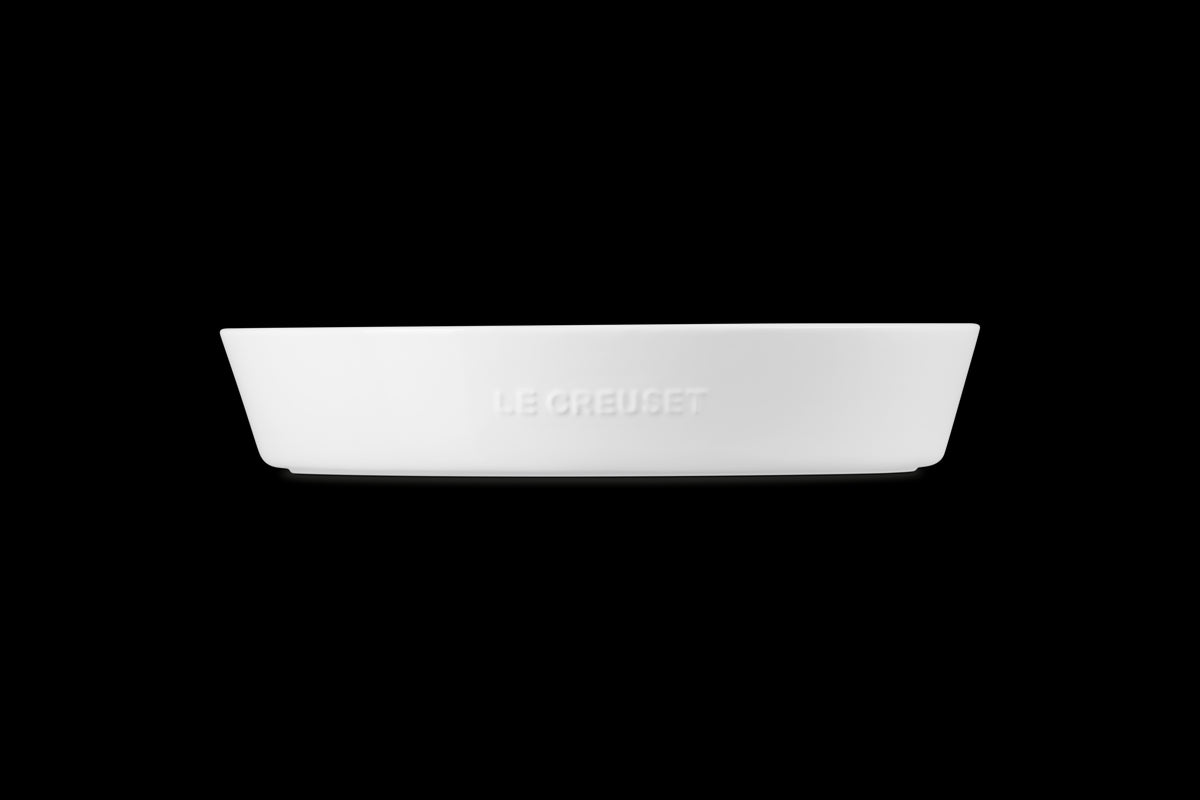 Chip and Dip Platter in White