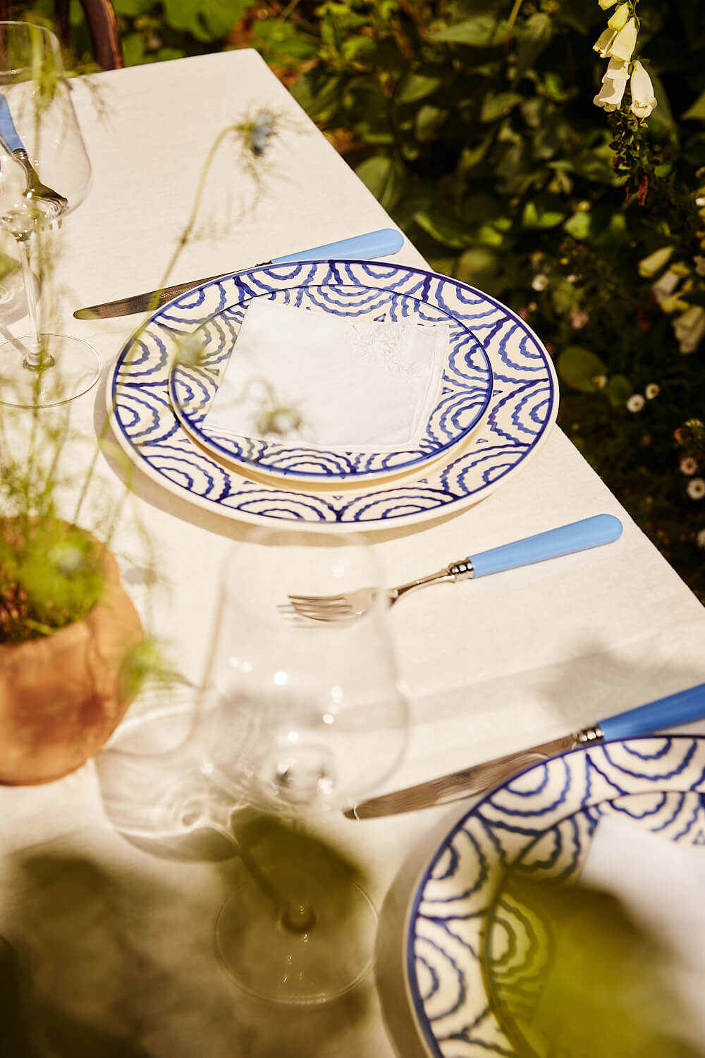 Blue Tabla Dinner Plate
