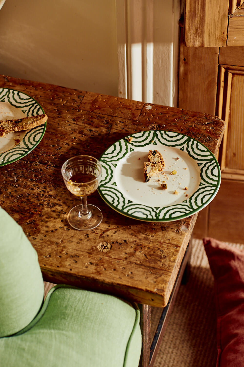 Green Tabla Side Plate