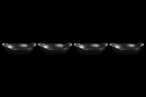Mini Oval Baker 1/3 QT in Matte Black, Set of 4