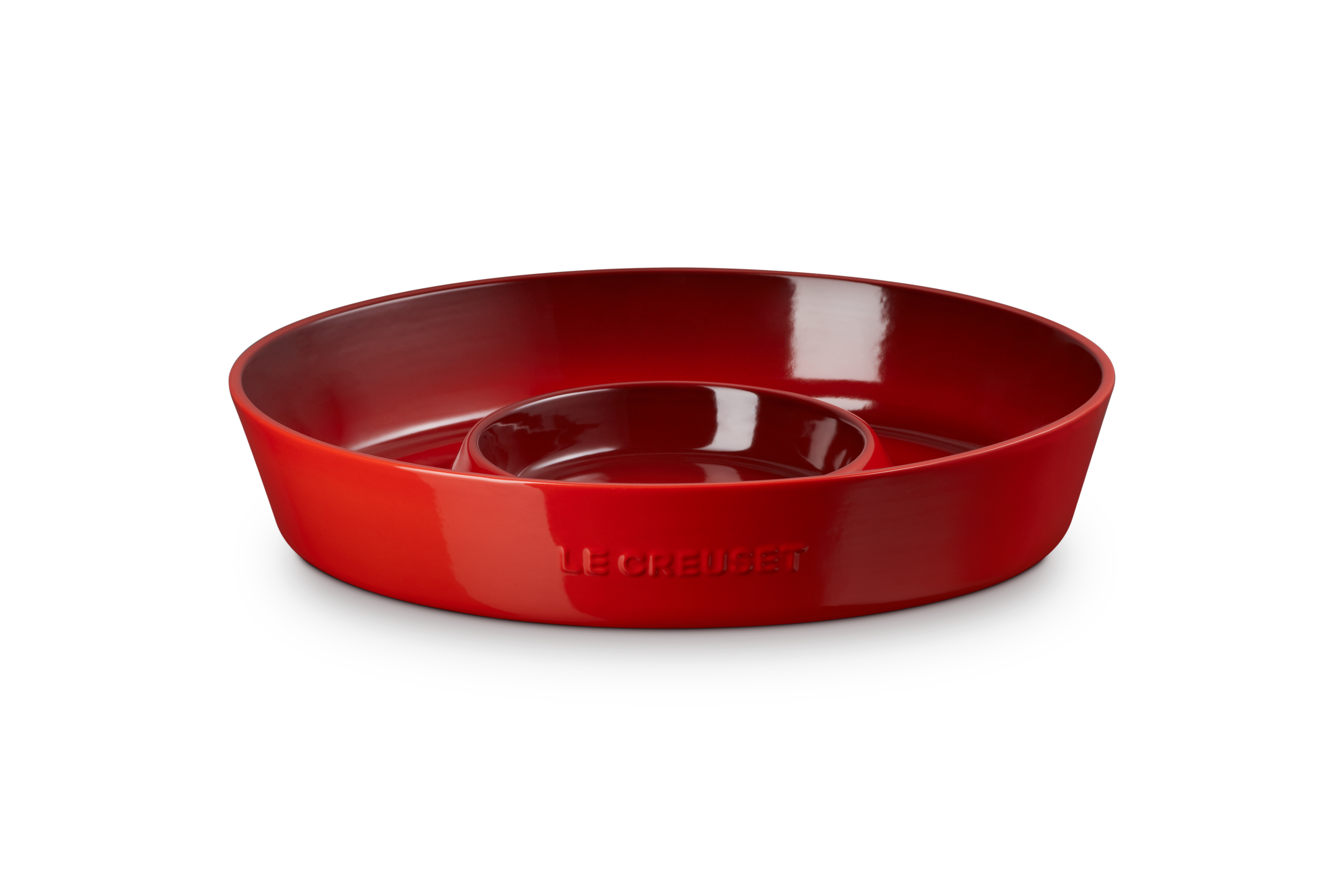 Chip and Dip Platter in Cerise