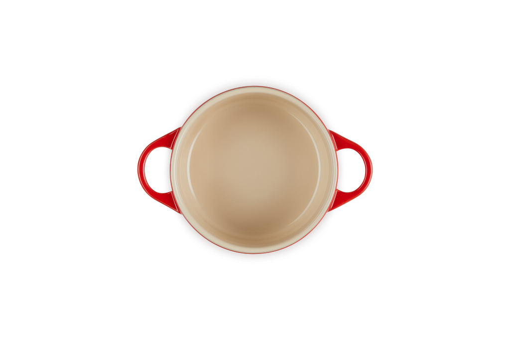 Mini Round Cocotte in Cerise