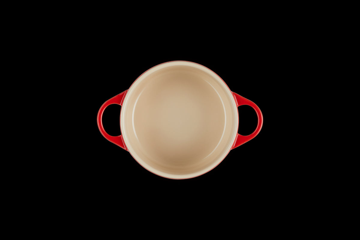 Mini Round Cocotte in Cerise