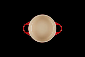 Mini Round Cocotte in Cerise