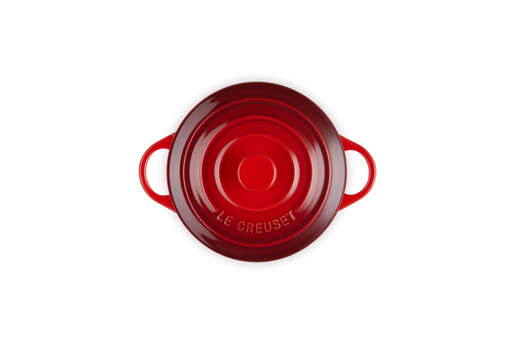 Mini Round Cocotte in Cerise