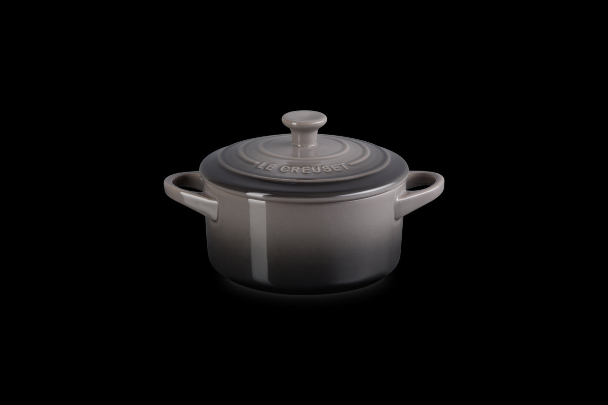 Mini Round Cocotte in Oyster