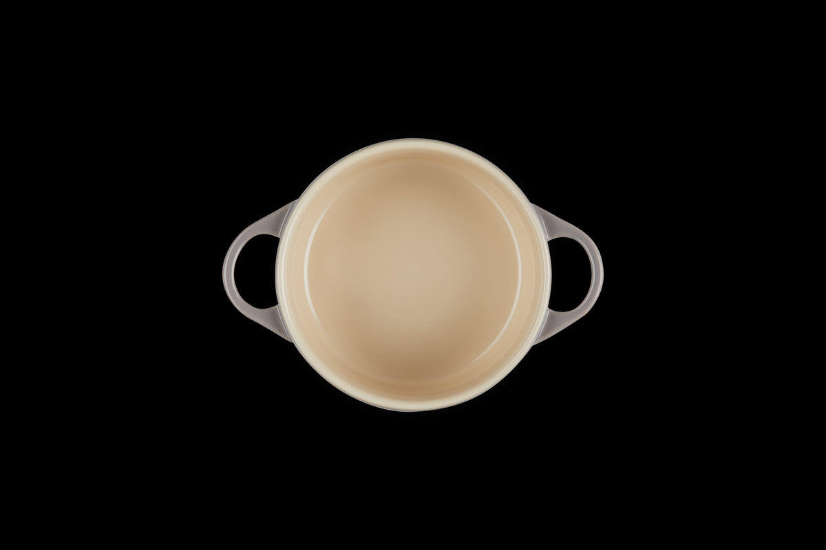 Mini Round Cocotte in Oyster