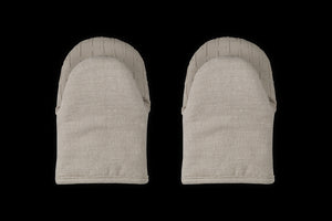 Mini Oven Mitts 8" in Sable, Set of 2