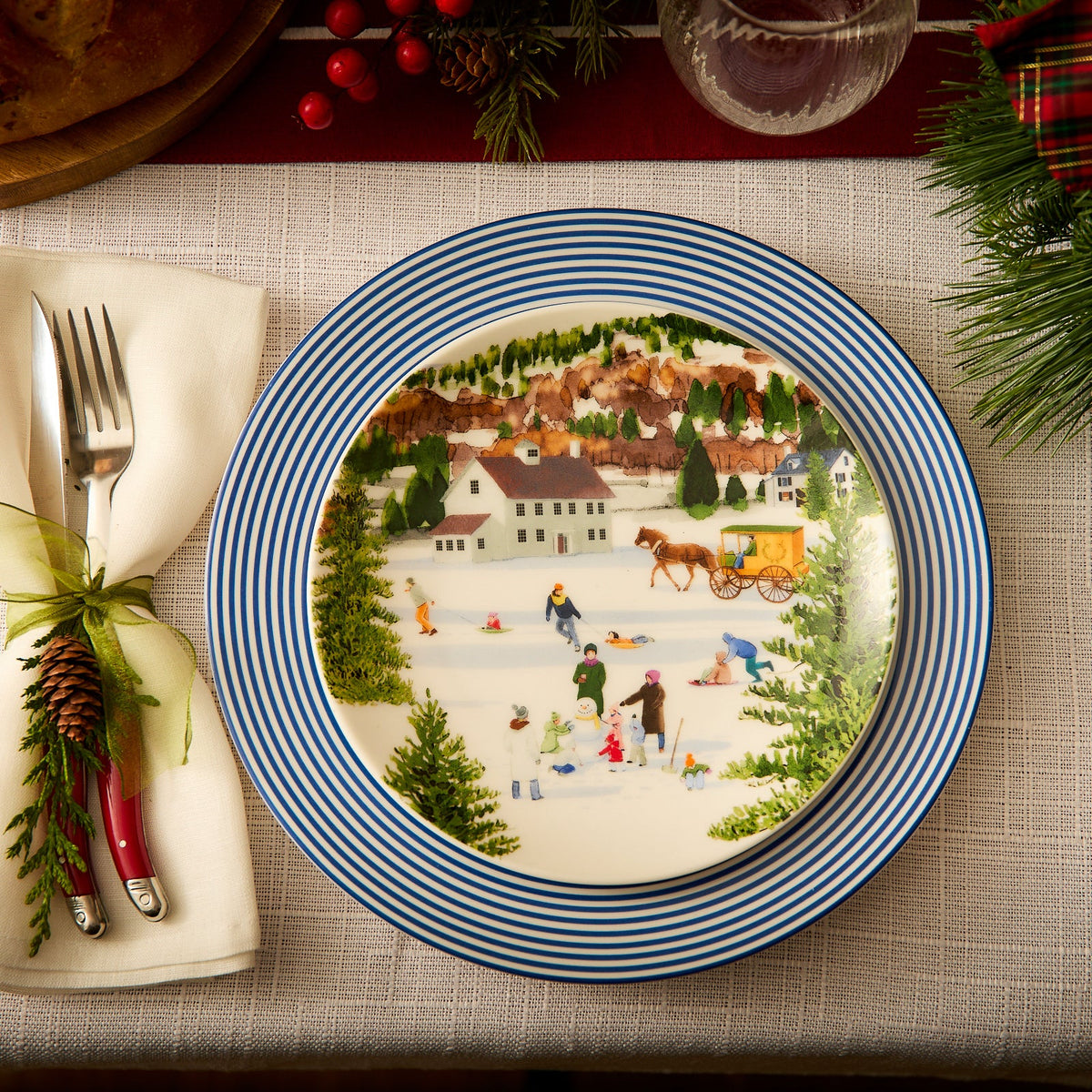 Caskata X Felix Doolittle Winter Wonderland Plates