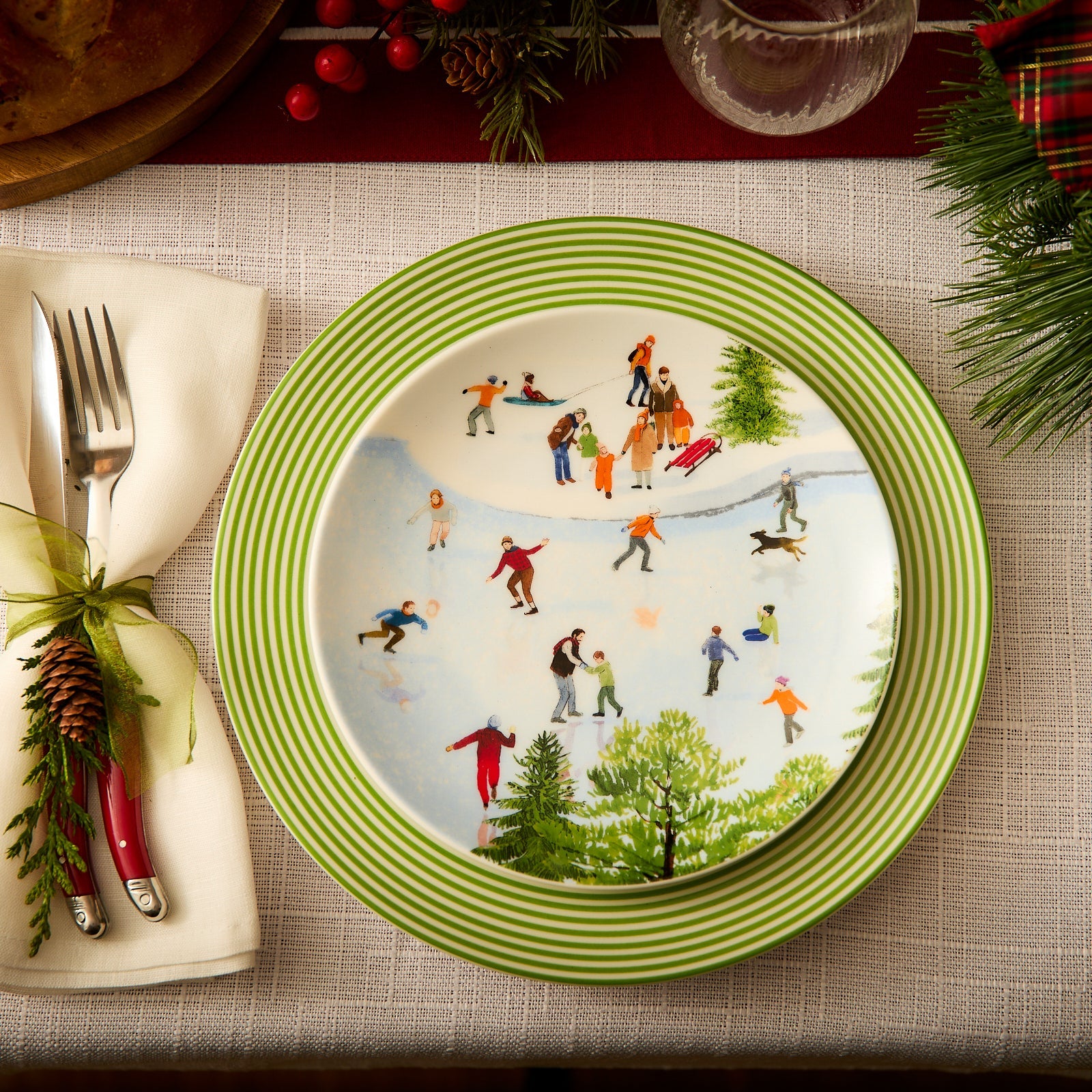 Caskata X Felix Doolittle Winter Wonderland Plates