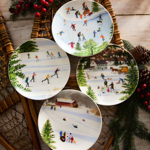 Caskata X Felix Doolittle Winter Wonderland Plates
