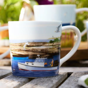 Caskata X Felix Doolittle By the Sea Mugs, Set of 4