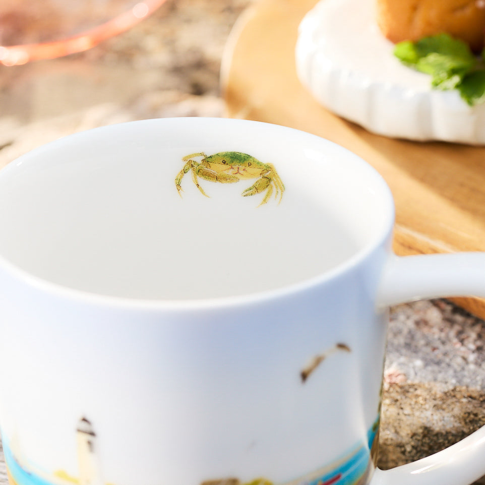 Caskata X Felix Doolittle By the Sea Mugs, Set of 4