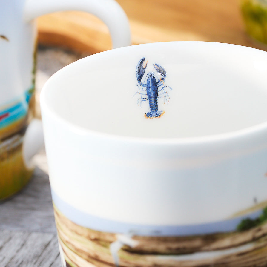 Caskata X Felix Doolittle By the Sea Mugs, Set of 4