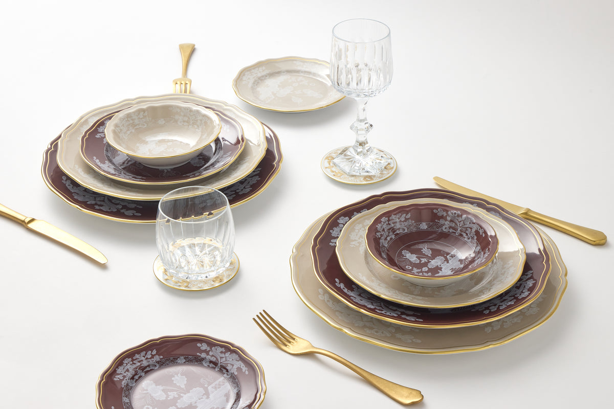 Oriente Italiano Antico Doccia Fruit Bowl in Meringa